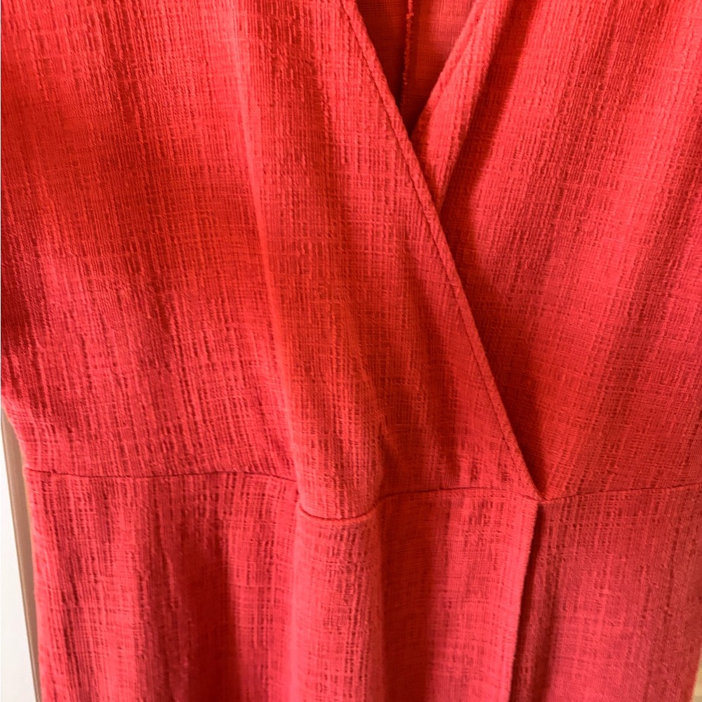 Madewell Cross-Front Flutter Sleeve Mini Dress - Spring, Vacation, Plus size XXL - Picture 8 of 10